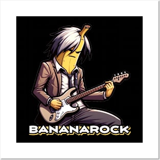 Banana Rock and Roll Legend Posters and Art